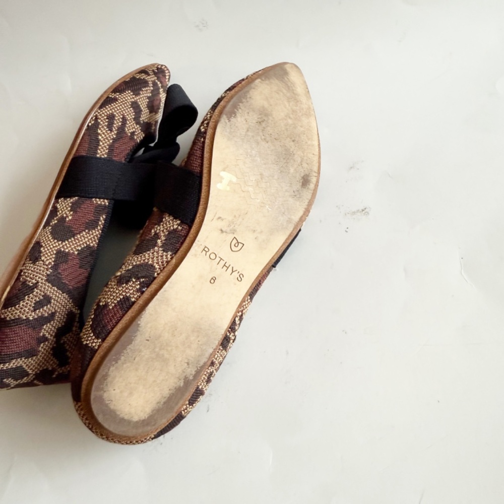 Rothy's Wildcat Mary Jane Flats Size 6 - Picture 8 of 8